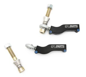 BMW 1 Series Tie Rod Ends - SPL Parts - Bumpsteer Adjustable - Blue - `08-`13